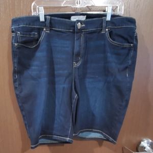 Lane Bryant Jean Bermuda Short